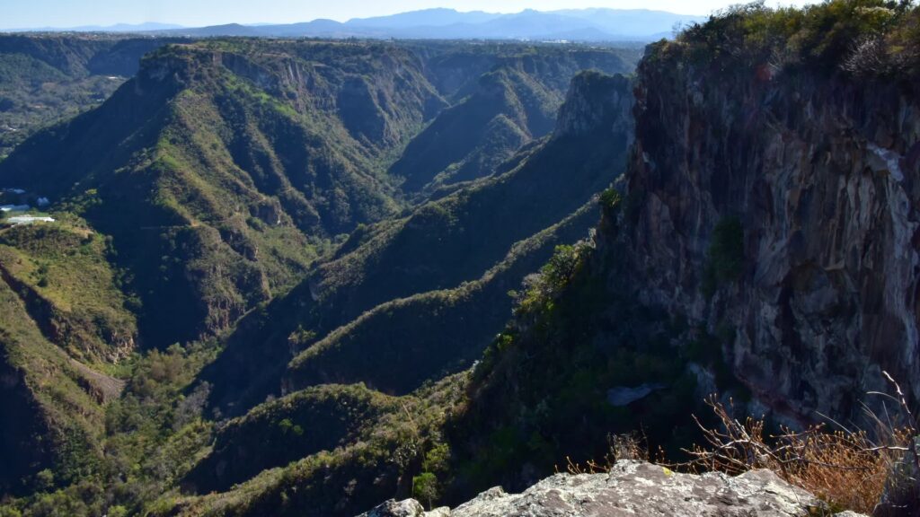 Barrancas Aguacatitla Hidalgo state canyon Mexico holiday